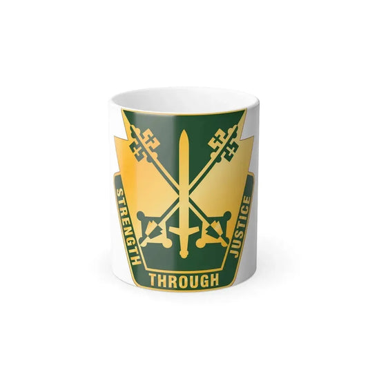 165 Military Police Pennsylvania National Guard (U.S. Army) Color Changing Coffee Mug 11oz - Go Mug Yourself