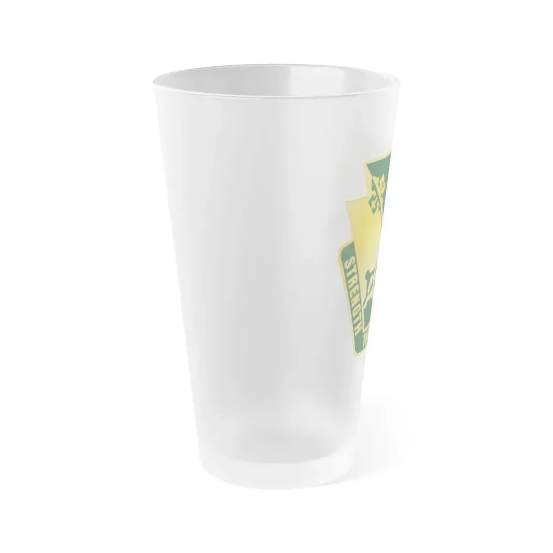 165 Military Police Pennsylvania National Guard (U.S. Army) Frosted Pint Glass 16oz - Go Mug Yourself