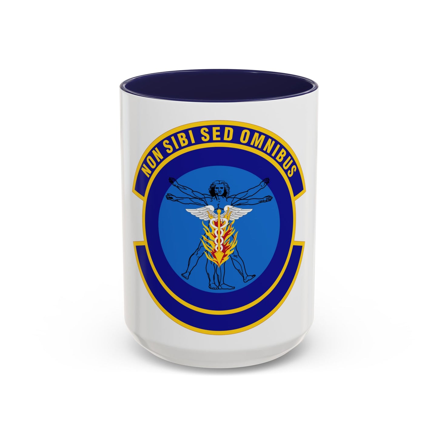 97 Operational Medical Readiness Squadron AETC (U.S. Air Force) Accent Coffee Mug