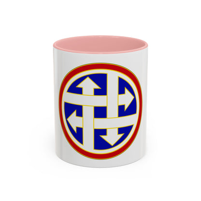 4 Sustainment Command (U.S. Army) Accent Coffee Mug