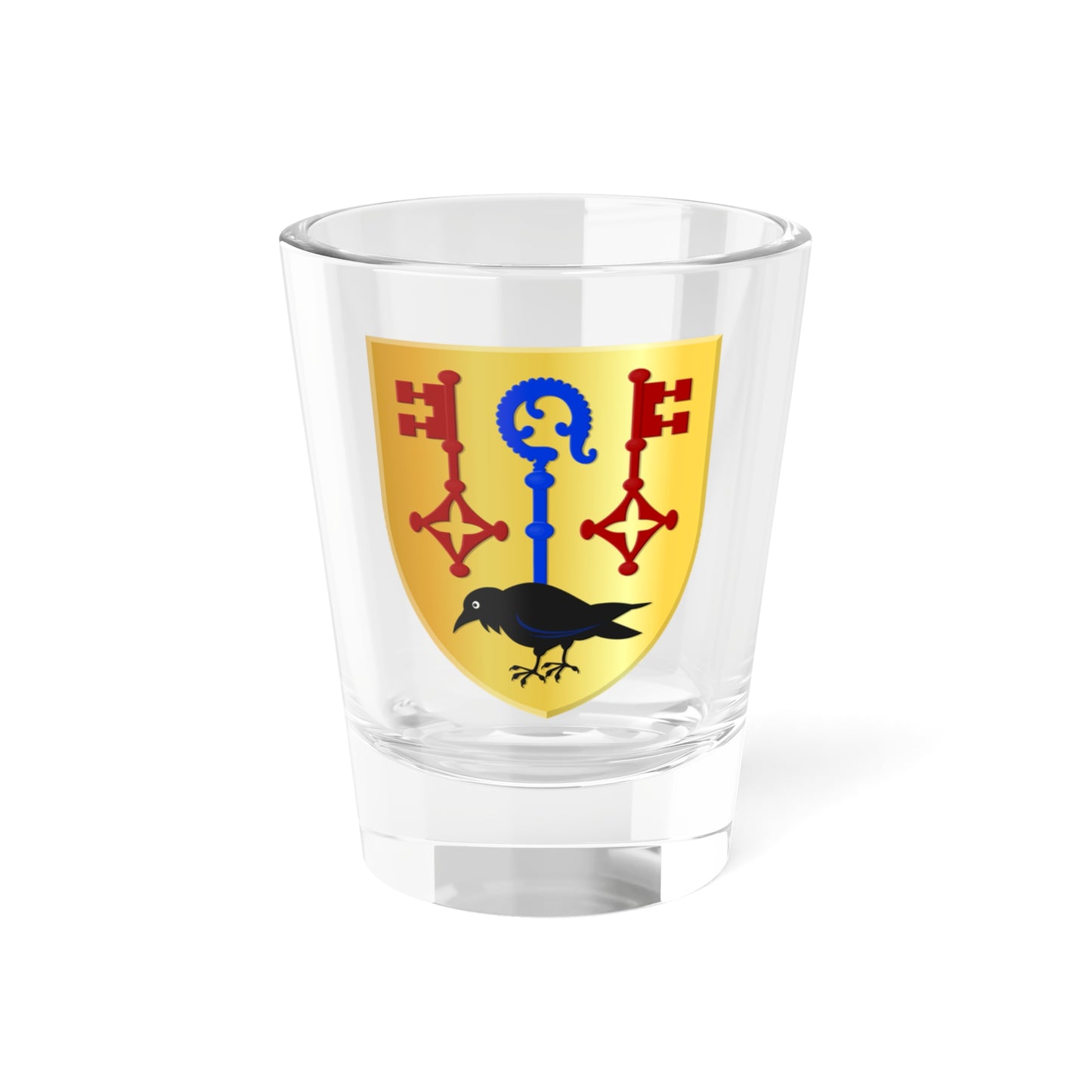Houthulst wapen (Belgium) (Coat of Arms) Shot Glass 1.5oz