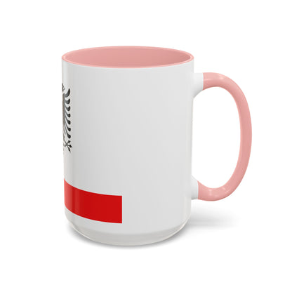 Naval Ensign of Albania - Accent Coffee Mug