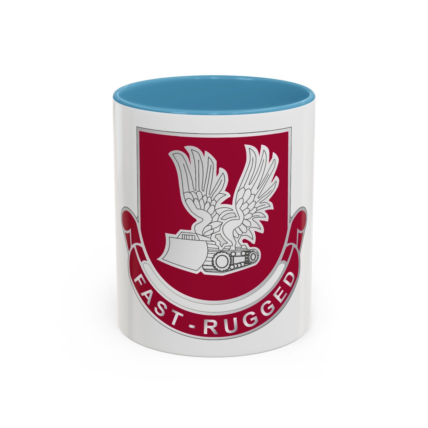 365 Engineer Battalion (U.S. Army) Accent Coffee Mug