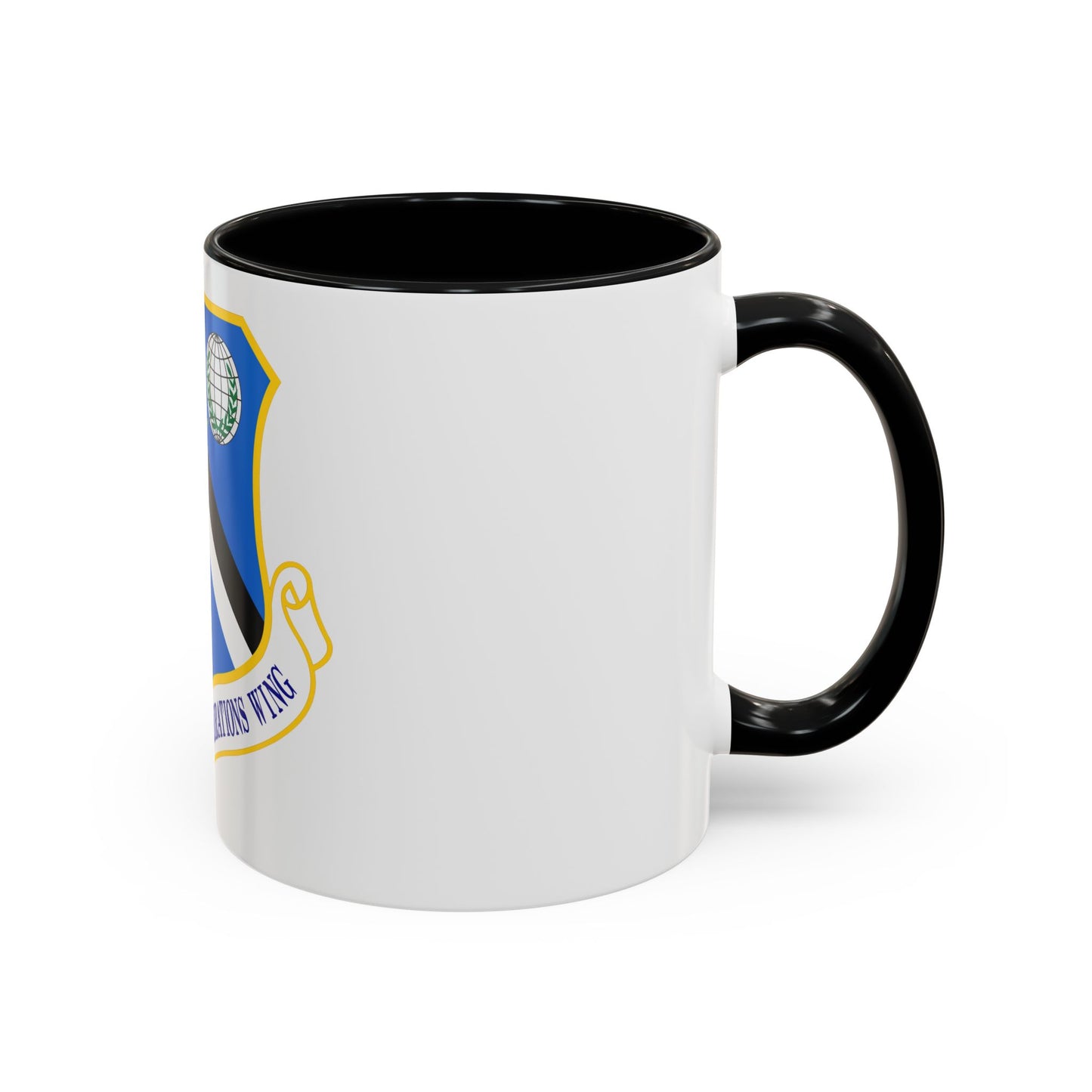 93d Air Ground Operations Wing Emblem (U.S. Air Force) Accent Coffee Mug
