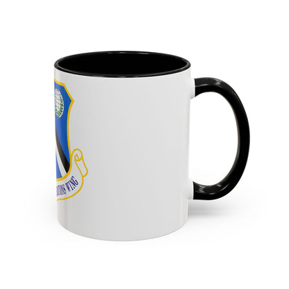93d Air Ground Operations Wing Emblem (U.S. Air Force) Accent Coffee Mug