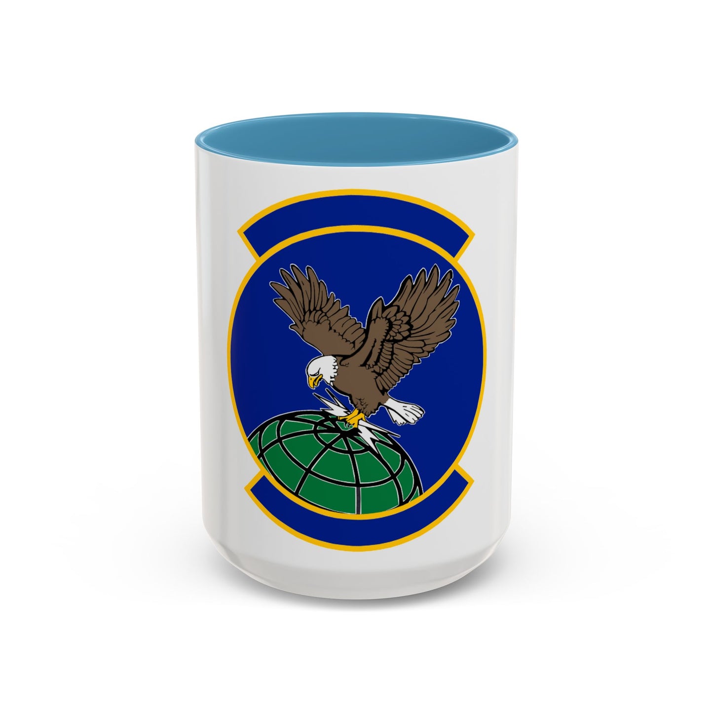 100 Aircraft Maintenance Squadron USAFE (U.S. Air Force) Accent Coffee Mug