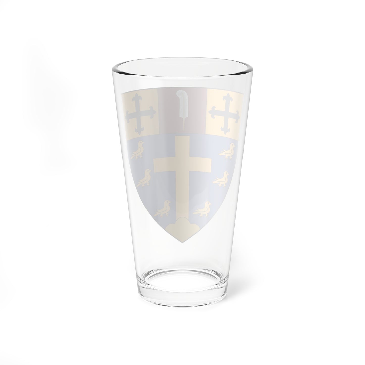 Shield of Ardingly College (England) (Coat of Arms) Pint Glass 16oz