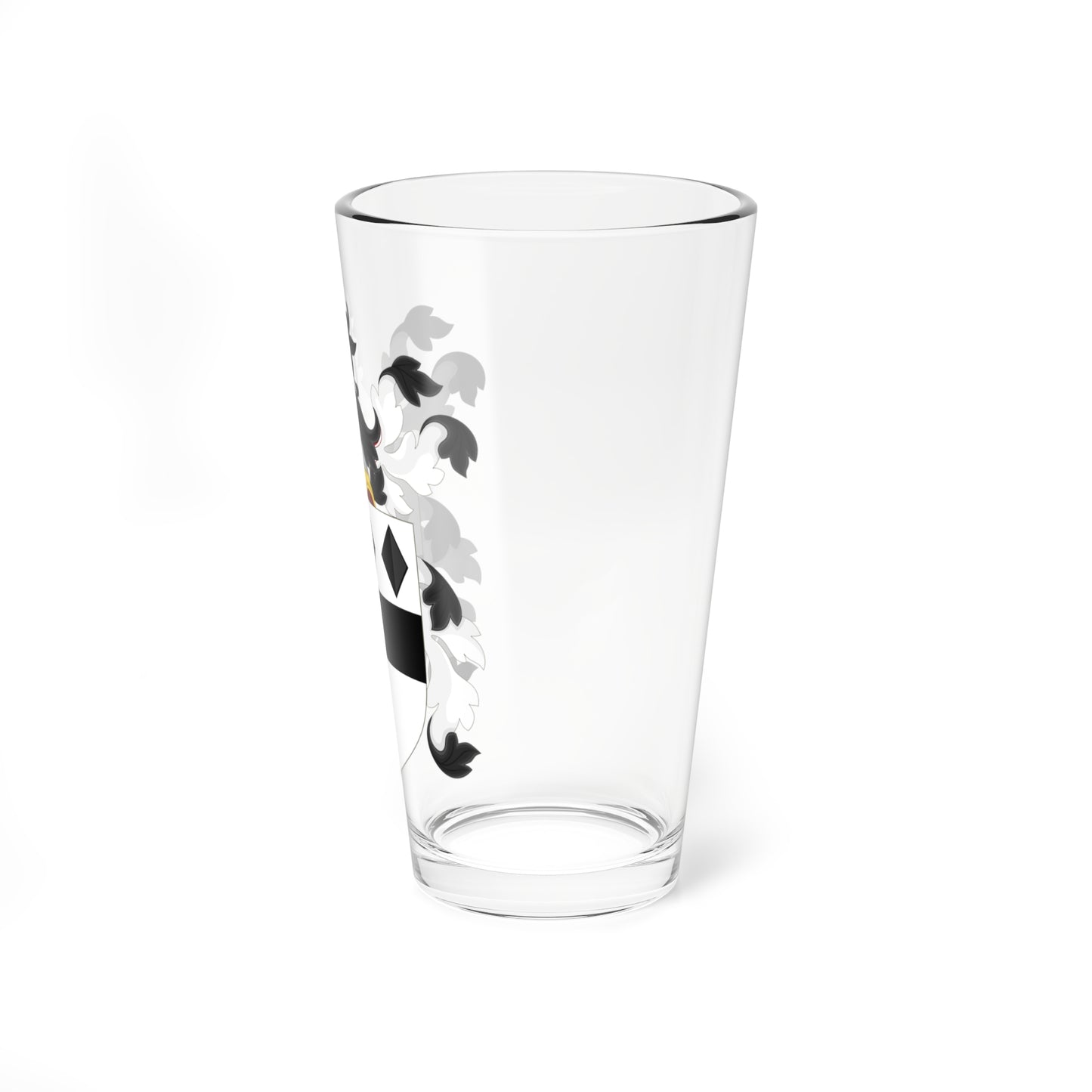 Coat of Arms of Walter Aston (United States) (Coat of Arms) Pint Glass 16oz