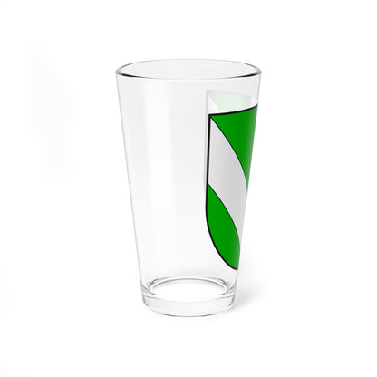 Pratval wappen (Switzerland) (Coat of Arms) Pint Glass 16oz
