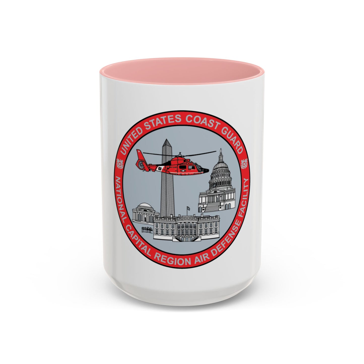 USCG NCR ADF   Nat'l Capital Reg Air Def Fac 2009 (U.S. Coast Guard) Accent Coffee Mug