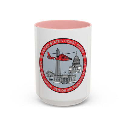 USCG NCR ADF   Nat'l Capital Reg Air Def Fac 2009 (U.S. Coast Guard) Accent Coffee Mug