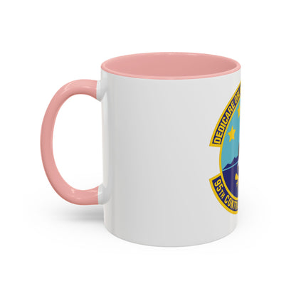 95th Contracting Squadron (U.S. Air Force) Accent Coffee Mug