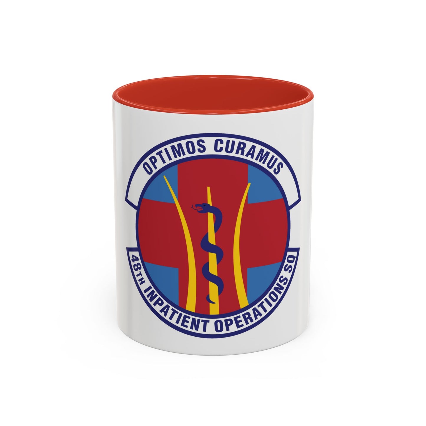 48th Inpatient Operations Squadron (U.S. Air Force) Accent Coffee Mug
