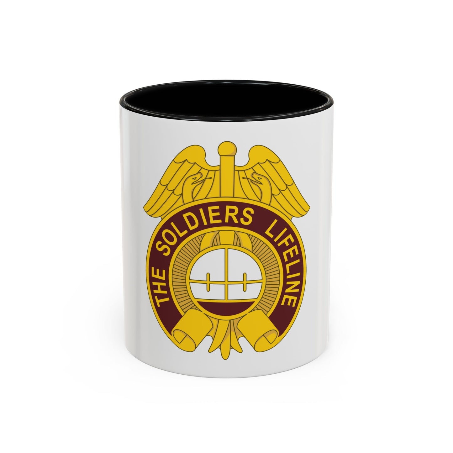424 Medical Battalion (U.S. Army) Accent Coffee Mug