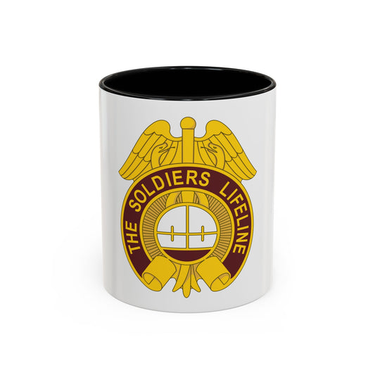 424 Medical Battalion (U.S. Army) Accent Coffee Mug