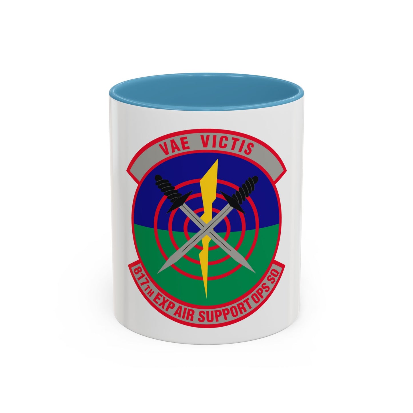 817th Expeditionary Air Support Operations Squadron (U.S. Air Force) Accent Coffee Mug