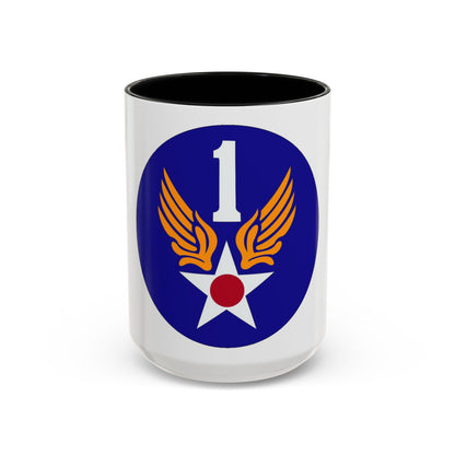 1 Air Force (U.S. Army) Accent Coffee Mug