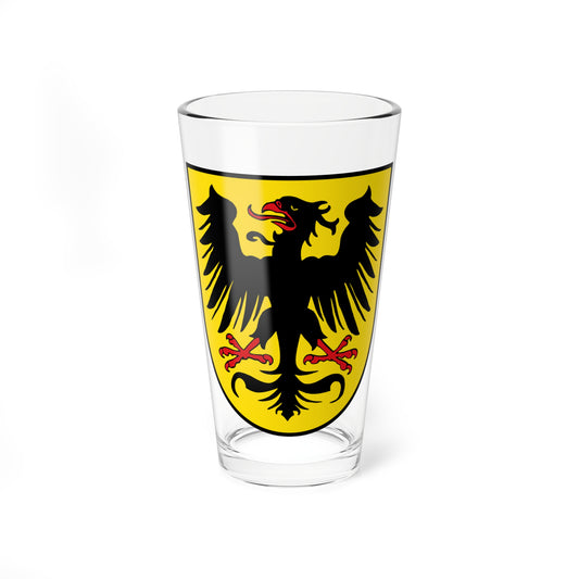 DEU Arnstadt COA (Germany) (Coat of Arms) Pint Glass 16oz