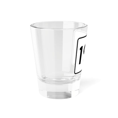 MA Route 198 (Massachusetts) (Road Sign) Shot Glass 1.5oz