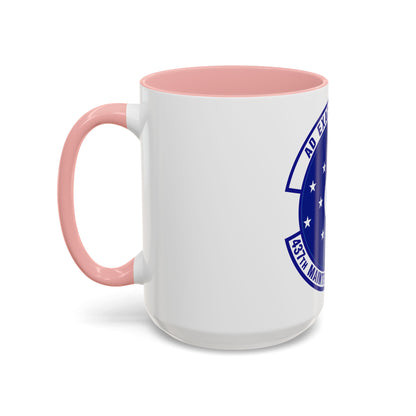 437th Maintenance Squadron (U.S. Air Force) Accent Coffee Mug