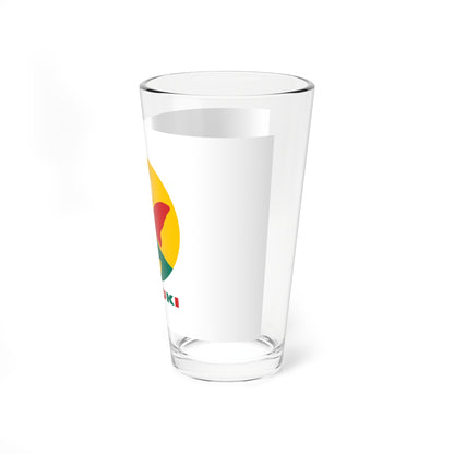 Flag of Ibusuki Kagoshima (Japan) Pint Glass 16oz