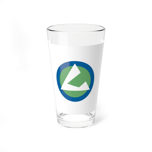 Flag of Mutsuzawa Chiba (Japan) Pint Glass 16oz