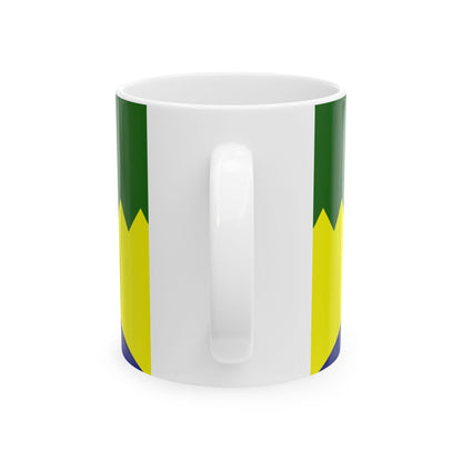 Flag of the City of Launceston Australia - White Coffee Mug