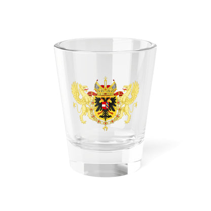 Ornamented Coat of Arms of Maximilian II, Holy Roman Emperor - Shot Glass 1.5oz