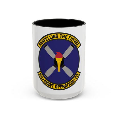 94th Maintenance Operations Flight (U.S. Air Force) Accent Coffee Mug