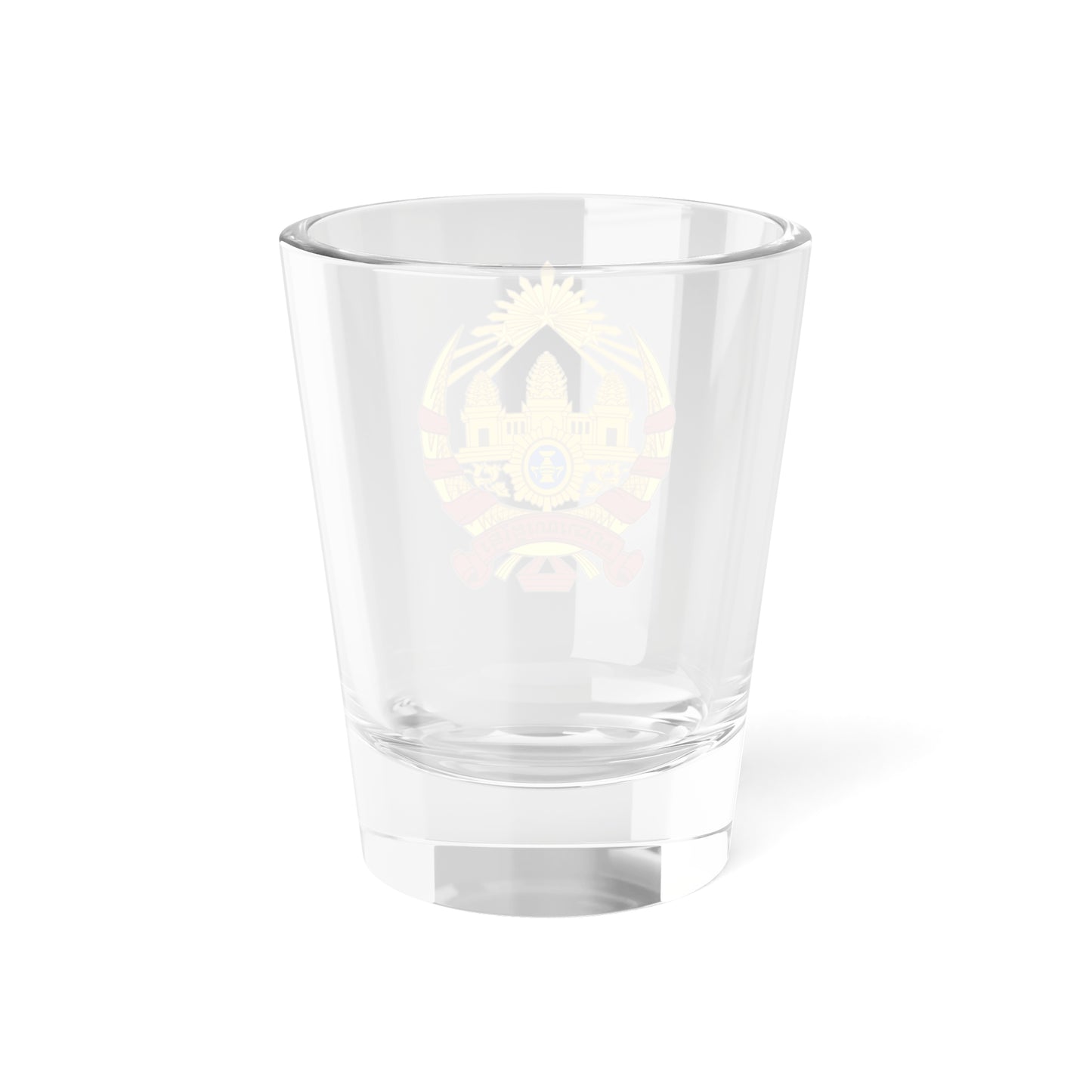 Coat of arms of the Khmer Republic - Shot Glass 1.5oz