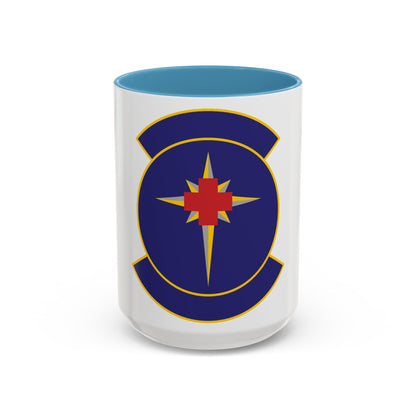 325 Medical Support Squadron ACC (U.S. Air Force) Accent Coffee Mug