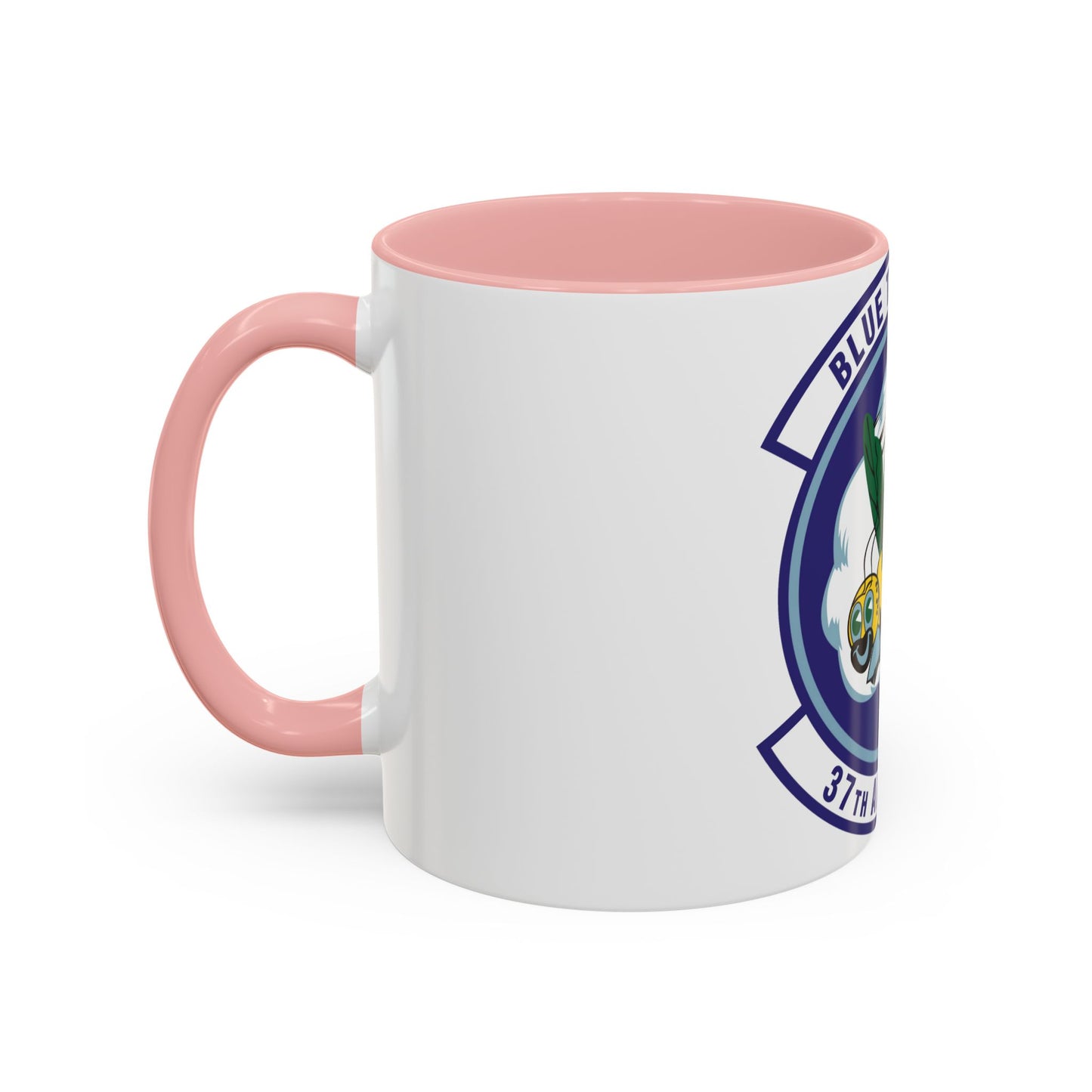 37th Airlift Squadron (U.S. Air Force) Accent Coffee Mug