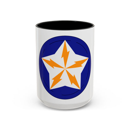 Alaska Communications System (U.S. Army) Accent Coffee Mug