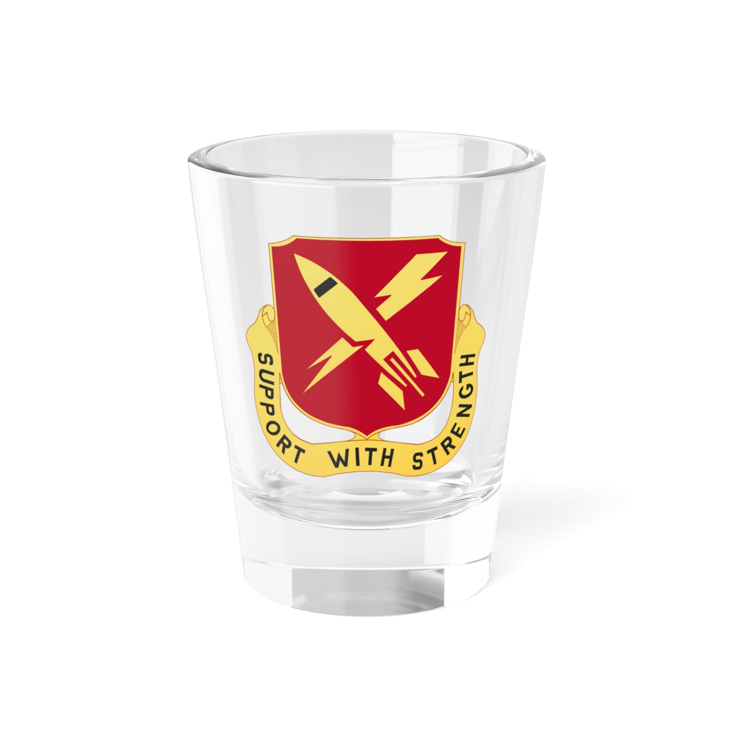 Verre à liqueur du 9e bataillon de maintenance (armée américaine) 1,5 oz