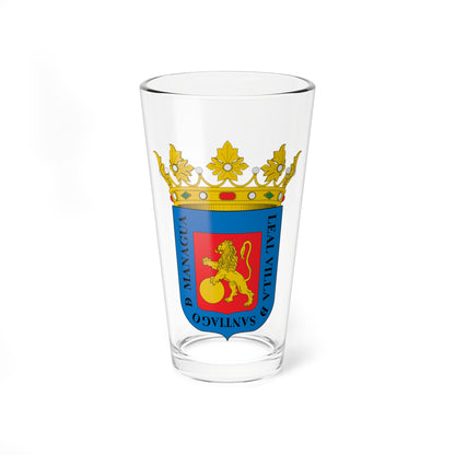 Escudo de Managua (Nicaragua) (Coat of Arms) Pint Glass 16oz