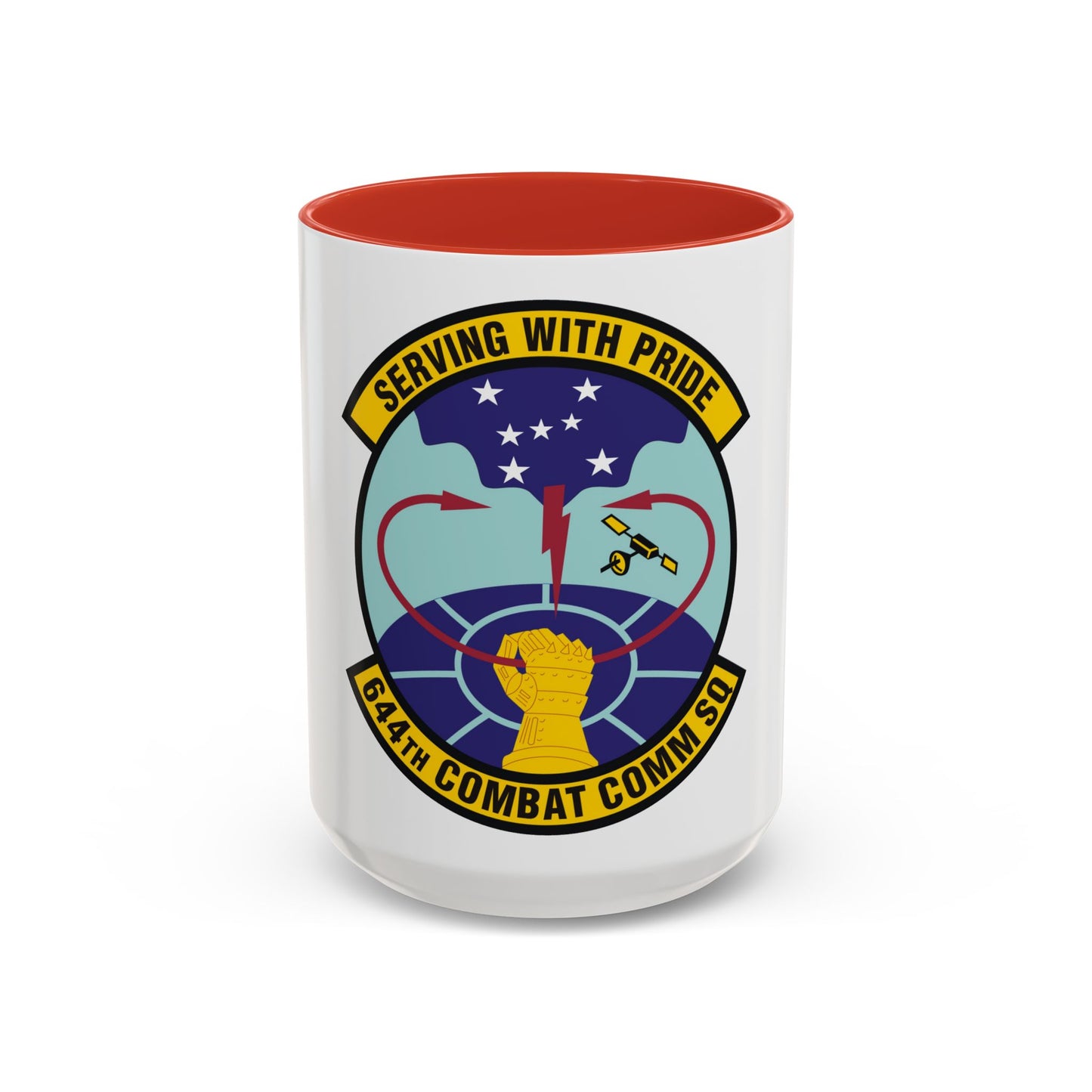 644th Combat Communications Squadron (U.S. Air Force) Accent Coffee Mug