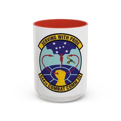 644th Combat Communications Squadron (U.S. Air Force) Accent Coffee Mug