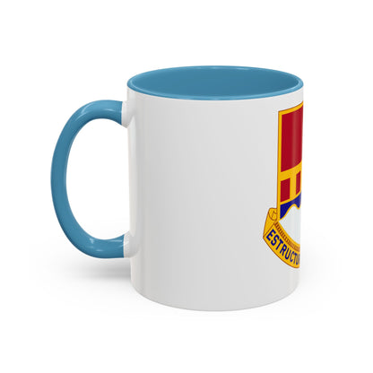 1402 Engineer Battalion (U.S. Army) Accent Coffee Mug