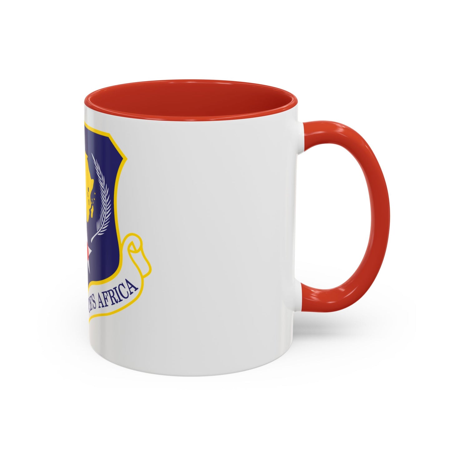 USAF Africa (U.S. Air Force) Accent Coffee Mug