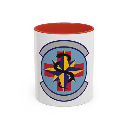 6 Healthcare Operations Squadron AMC (U.S. Air Force) Accent Coffee Mug