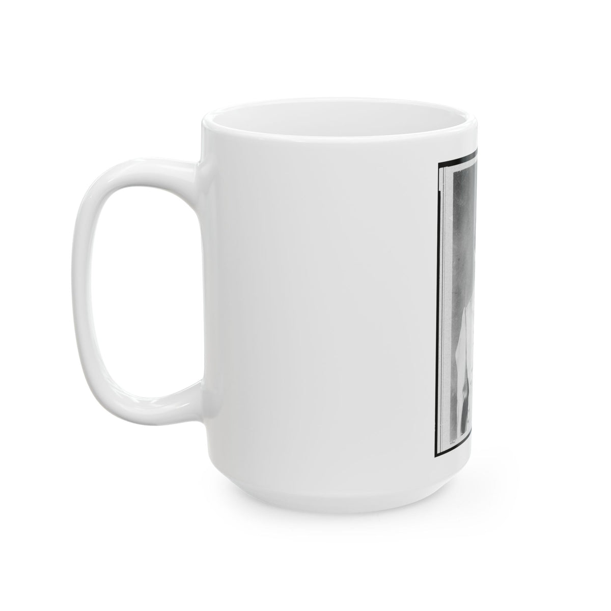 Brig. General Lawrence S. Baker (U.S. Civil War) White Coffee Mug