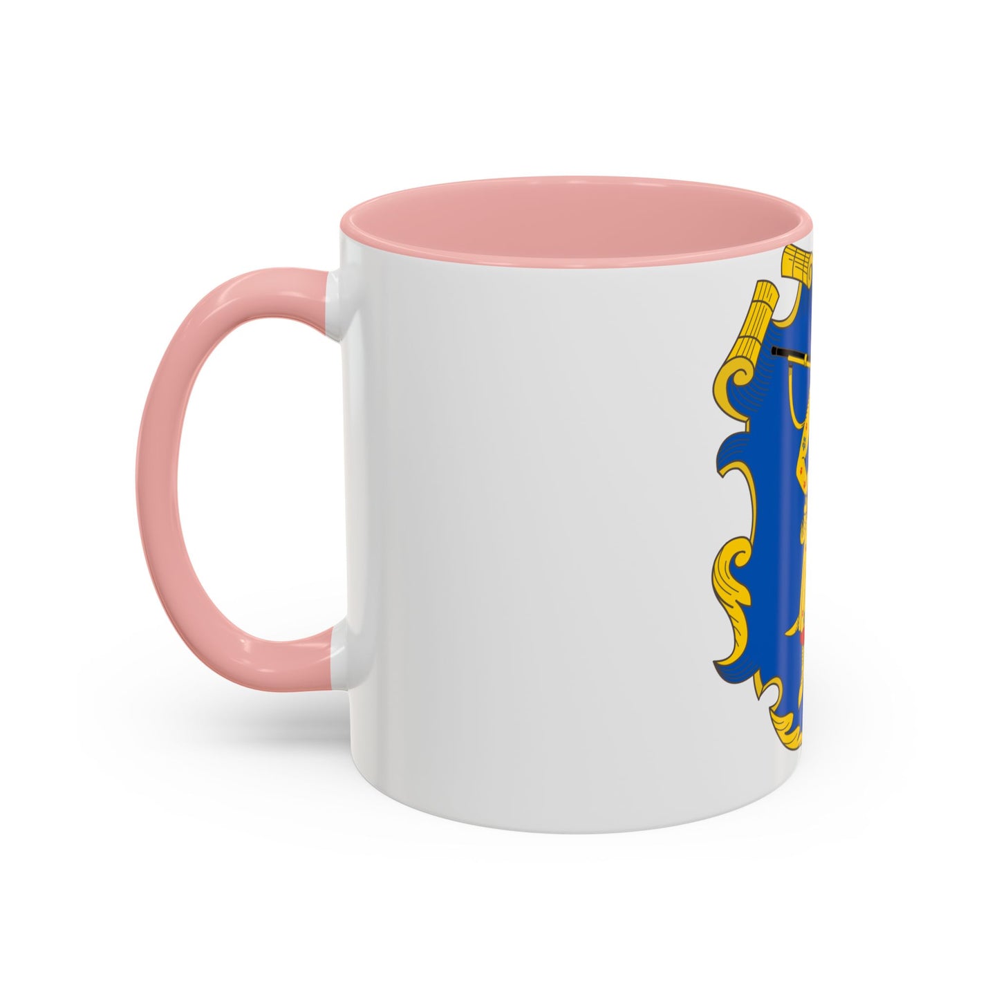 Coat of arms of the Zaporozhian Host - Accent Coffee Mug