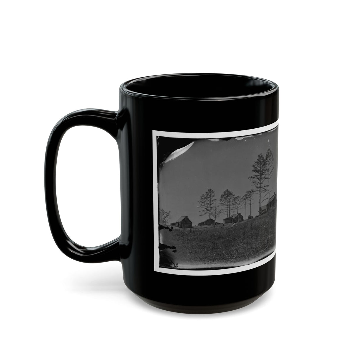 Manassas, Va. Confederate Winter Quarters (U.S. Civil War) Black Coffee Mug