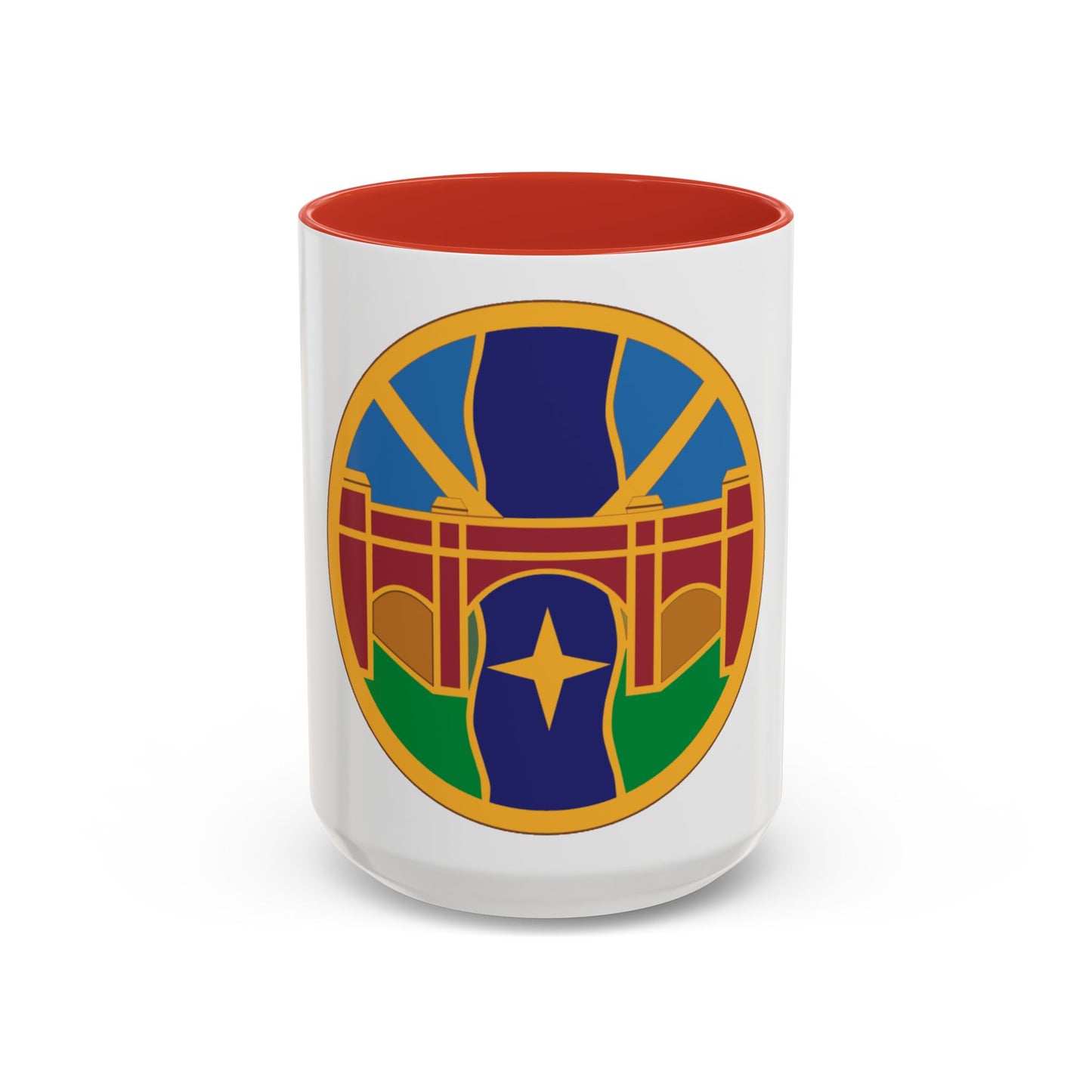 1 Transportation Agency (U.S. Army) Accent Coffee Mug