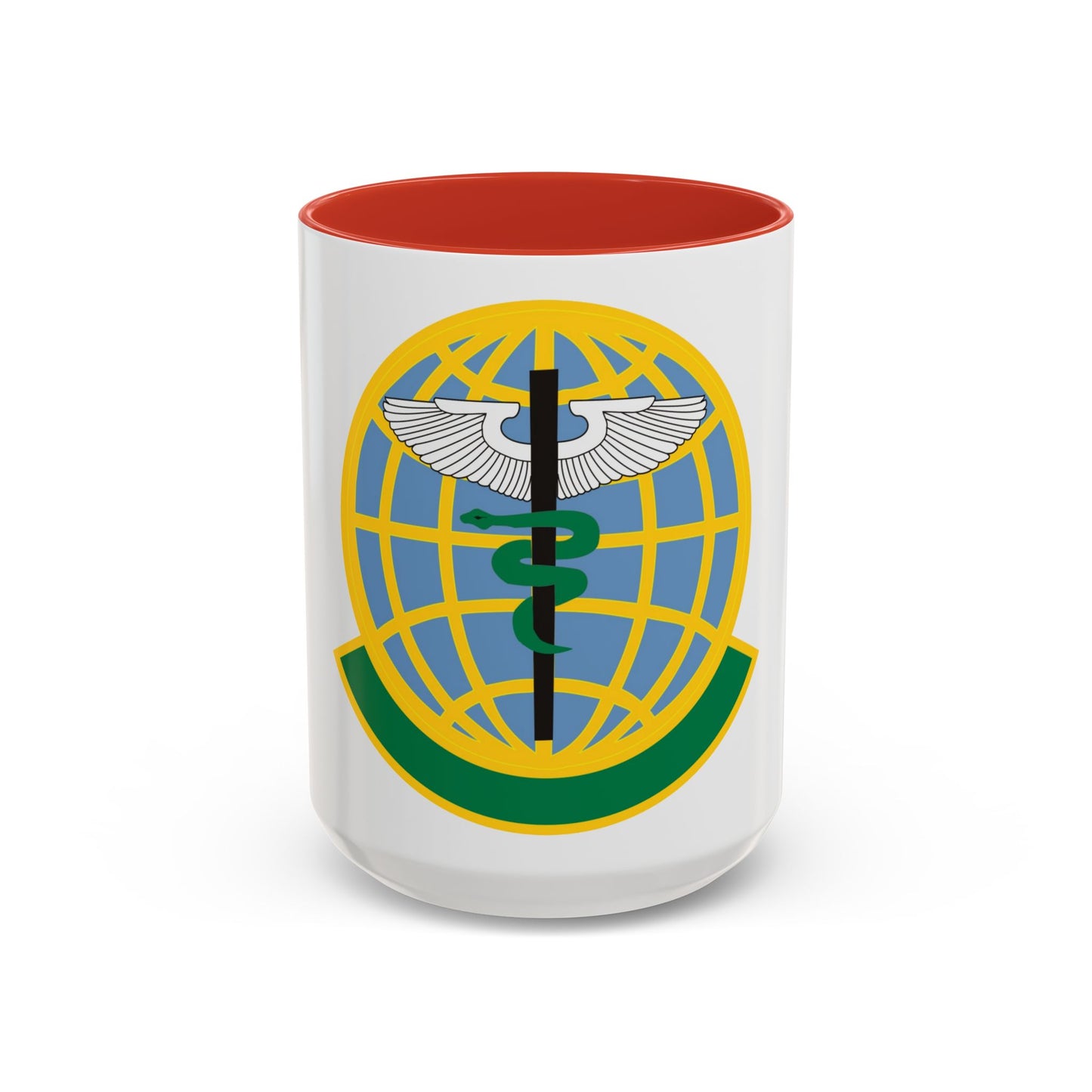 325 Medical Operations Squadron ACC (U.S. Air Force) Accent Coffee Mug