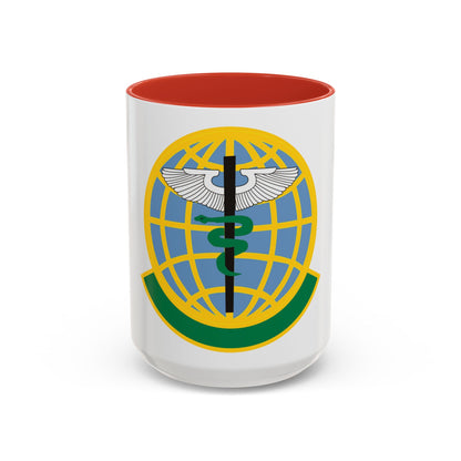 325 Medical Operations Squadron ACC (U.S. Air Force) Accent Coffee Mug