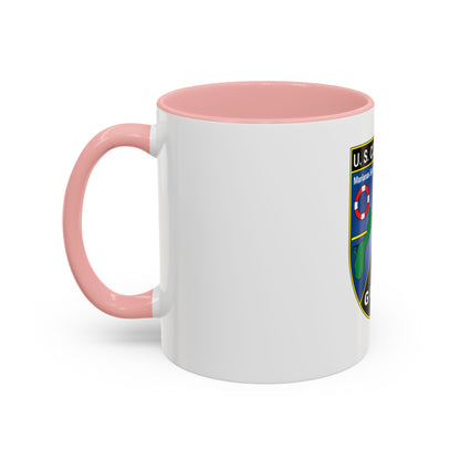 USCG Marianas Sect MSO Guam (U.S. Coast Guard) Accent Coffee Mug