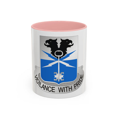 533 Military Intelligence Battalion (U.S. Army) Accent Coffee Mug