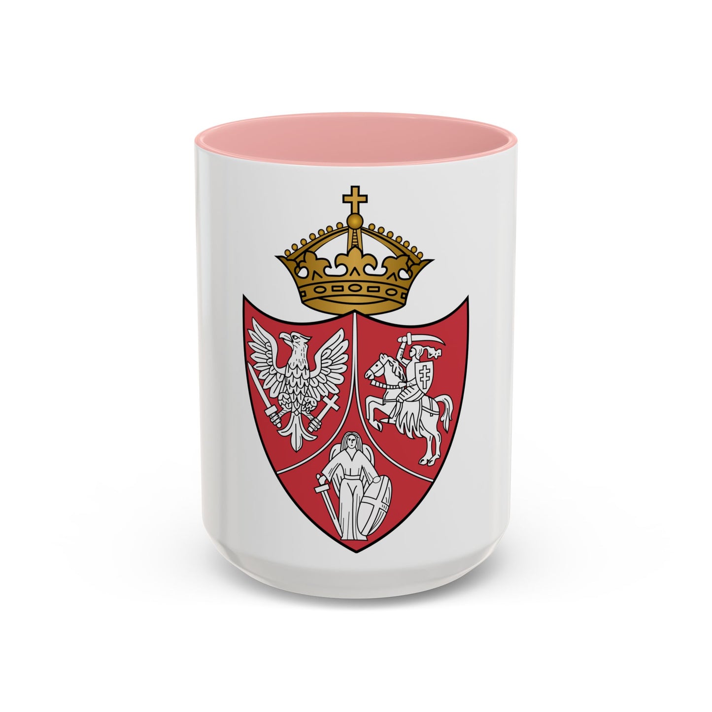 Coat of arms of the January Uprising - Accent Coffee Mug