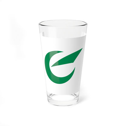 Flag of Higashikagura Hokkaido (Japan) Pint Glass 16oz